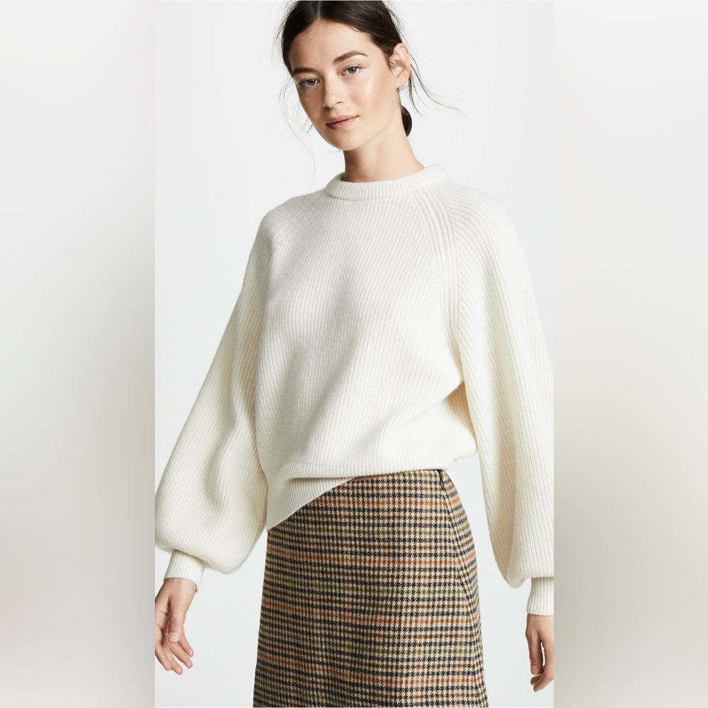 DemyLee Cream Sabrinna Sweater